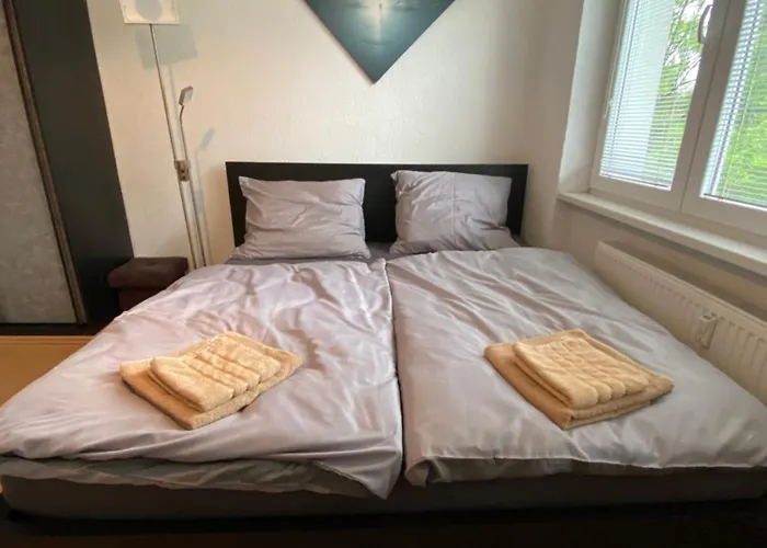 Utulny U Kryteho Bazenu. Lägenhet